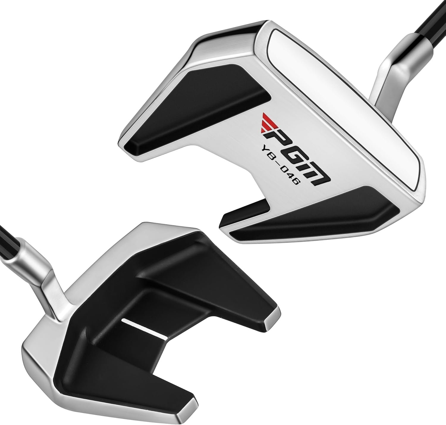 PGM Golf Putter for Men and Women – High MOI Mallet with Easy Alignment – Lightweight Graphite Shaft – Low Center of Gravity for Straighter Putts