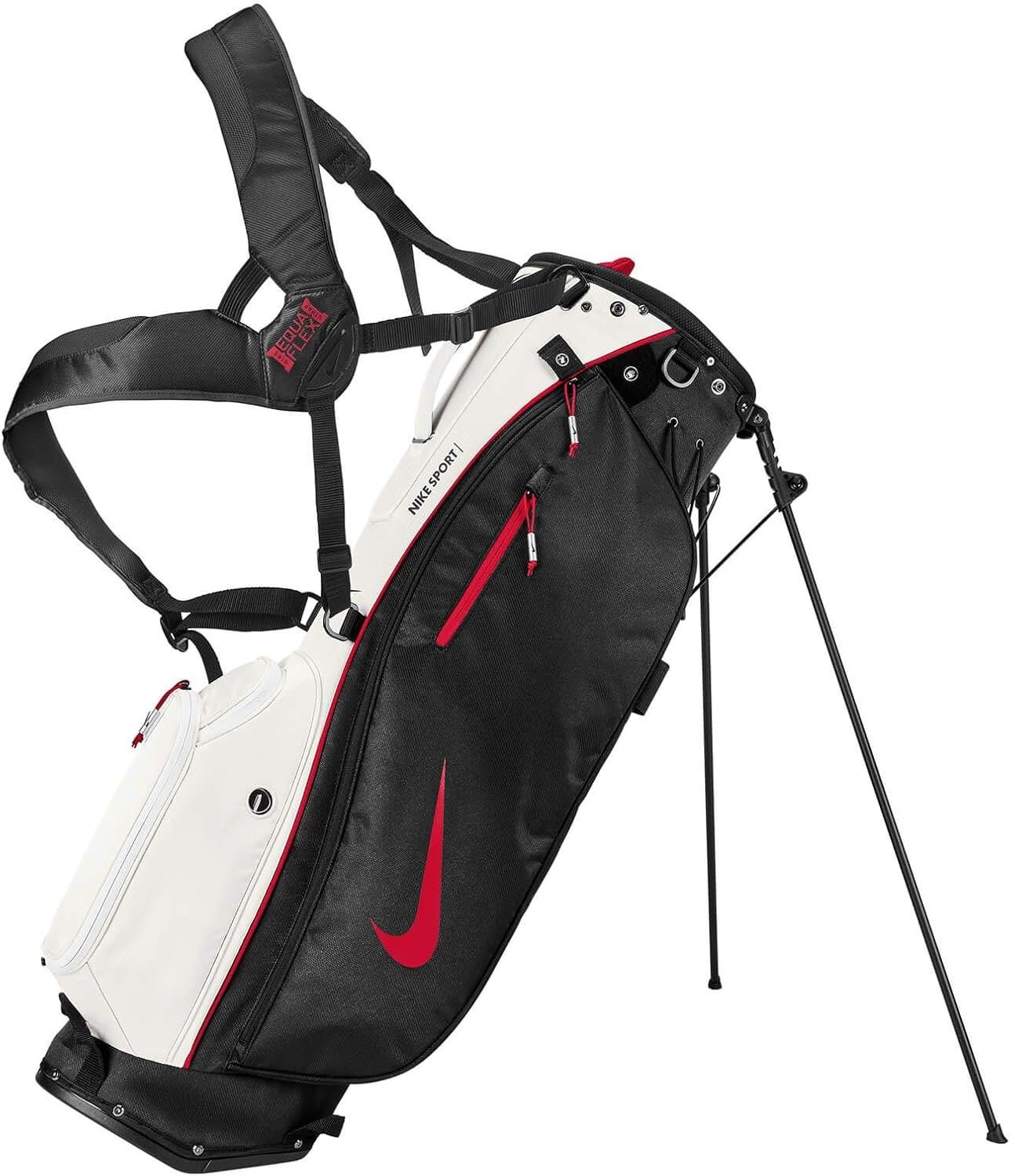 NIKE Golf Stand Bag – Air Hybrid, Sports, Lite – Unisex (Sport LITE – Platinum (5-Divider))