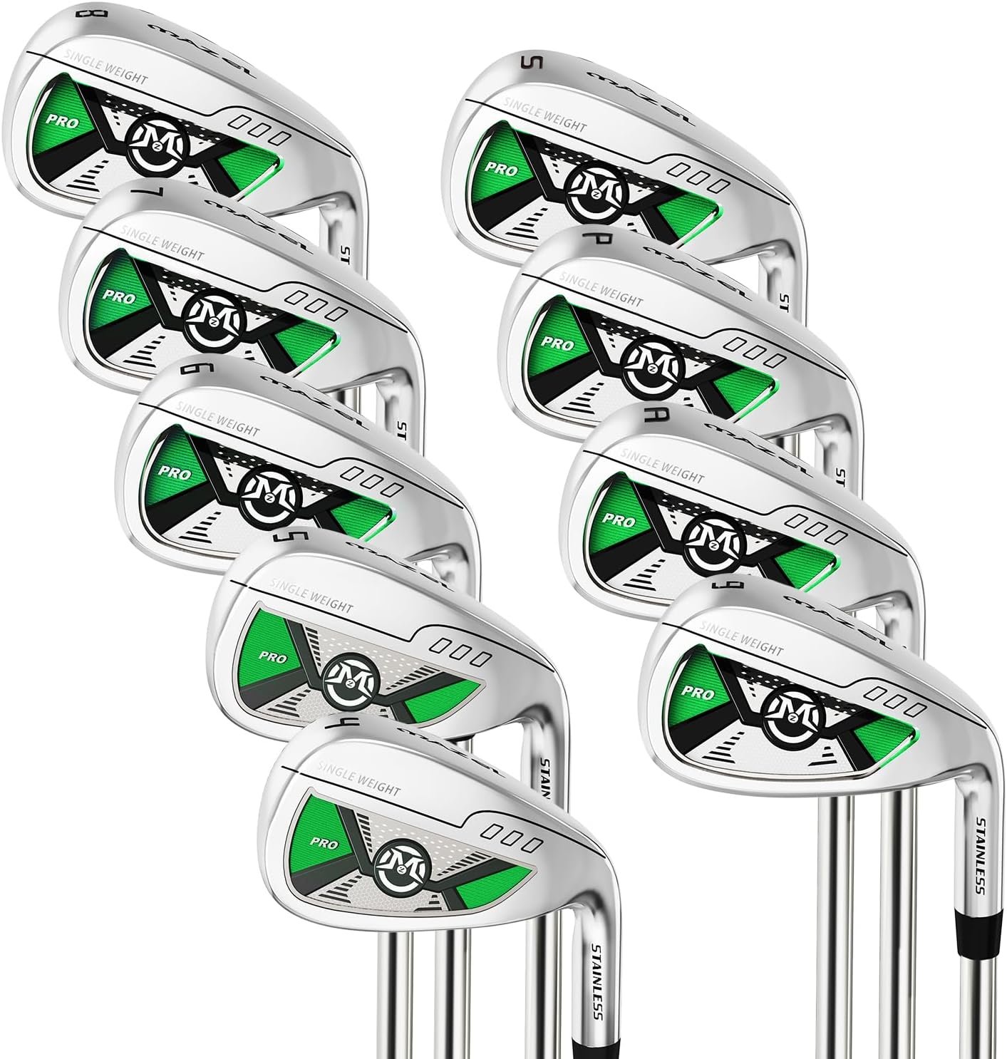 MAZEL Single Length Golf Club Irons Set for Men & Women,Right Handed