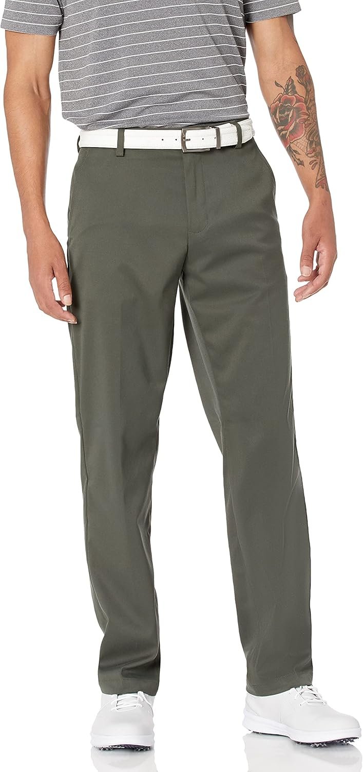 Amazon Essentials Men’s Classic-Fit Moisture-Wicking Stretch Golf Pants with Active Waistband (Available in Big & Tall)