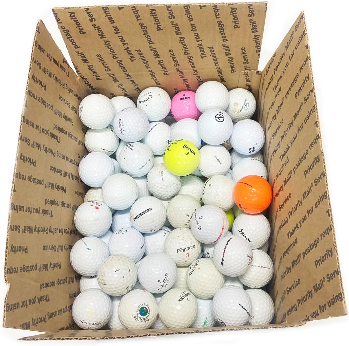 100 Hit Away Practice Range/Shag Used Golf Balls