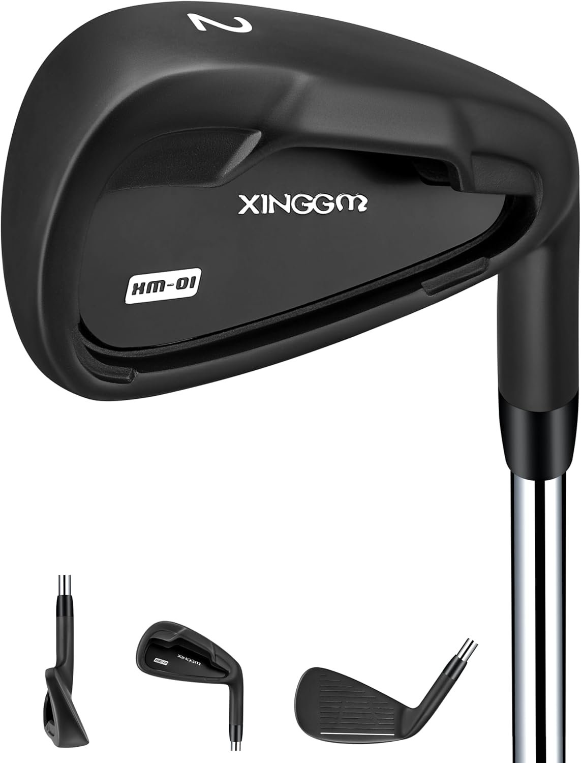 XM-01 Individual Golf Irons or Golf Irons Set – Premium Men Golf Club Iron with Steel Shaft for Right Hand Golfers Stiff Flex