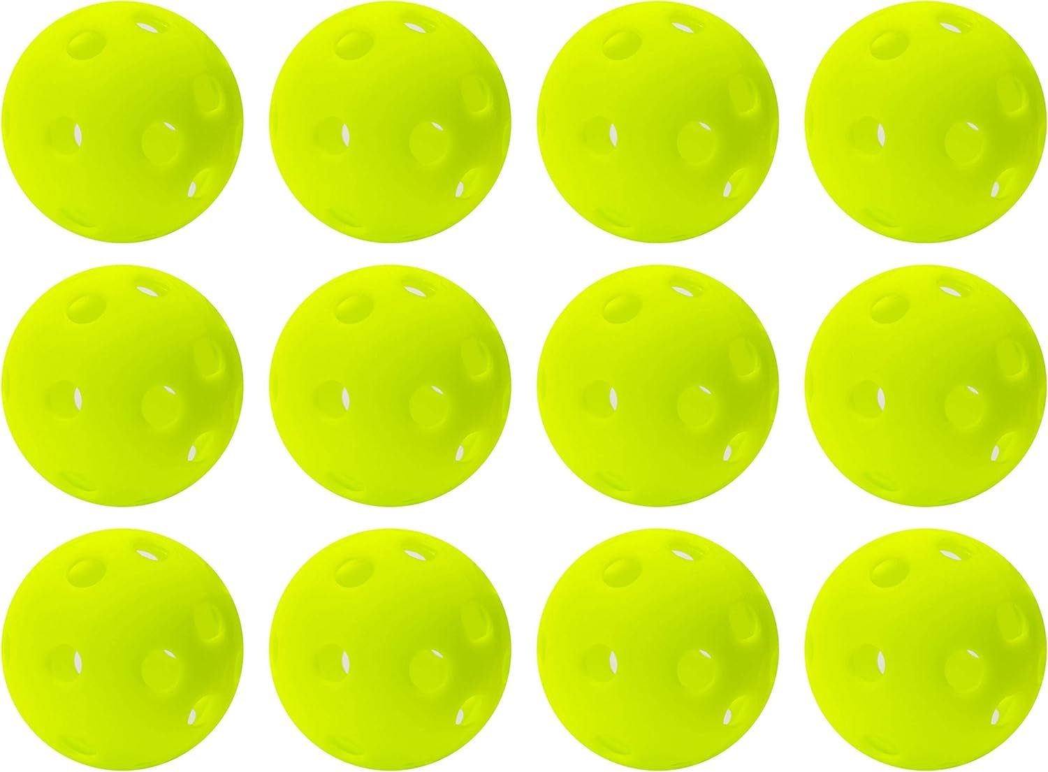 Franklin Sports Practice Golf Balls – Indoor + Outdoor – Best for Chipping + Putting Practice – Official Size – 12 Pack