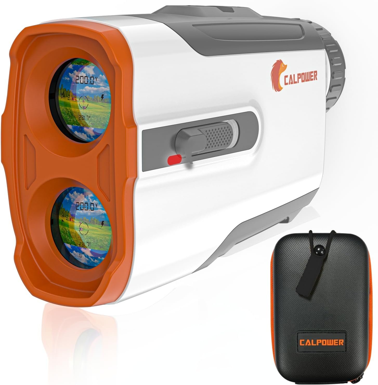 Golf Rangefinder with Slope – 7X Magnification 1200 Yards Waterproof Laser Golf Rangefinder with Magnet – Flag Lock Vibration Rechargeable