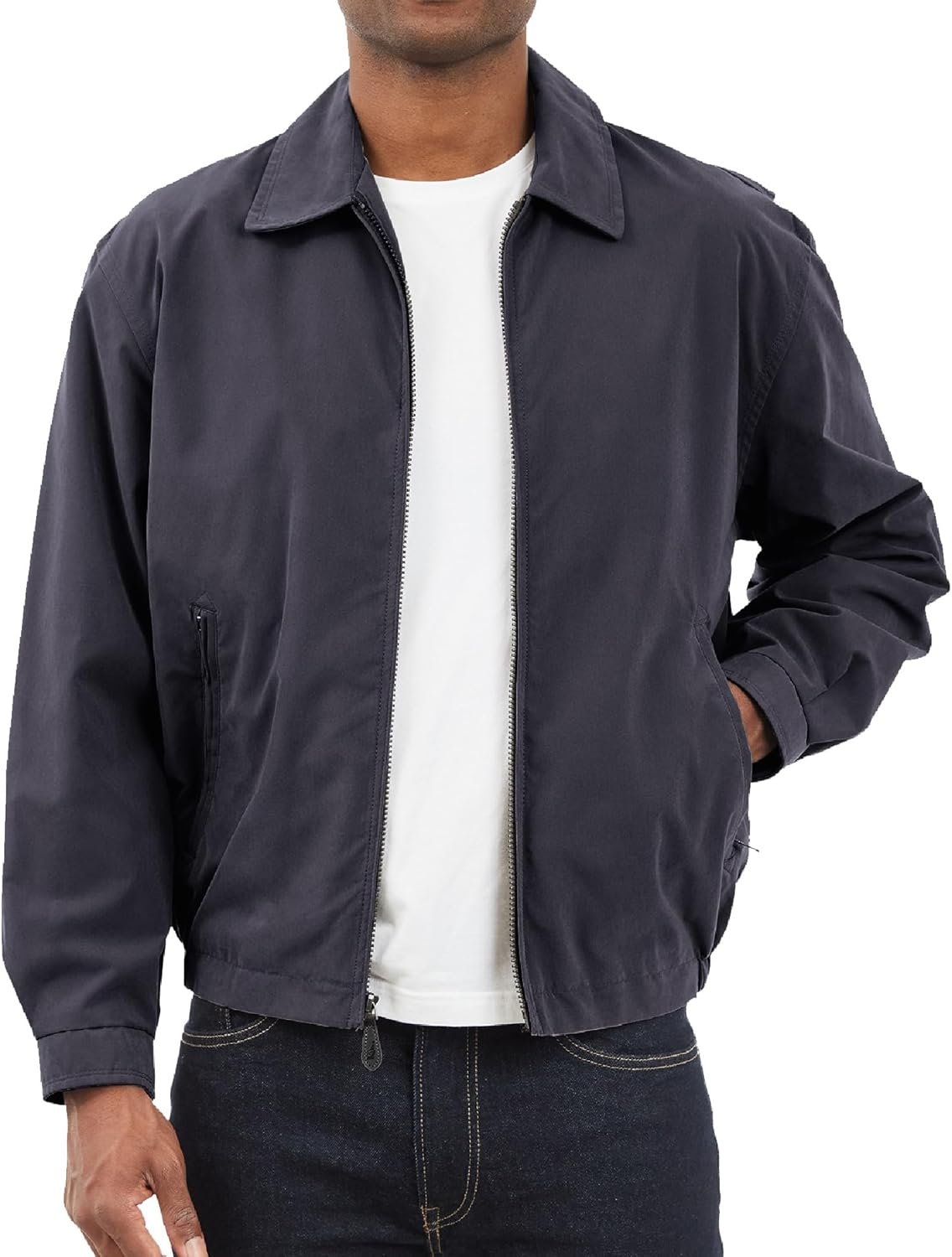 London Fog Men’s Auburn Zip-Front Golf Jacket