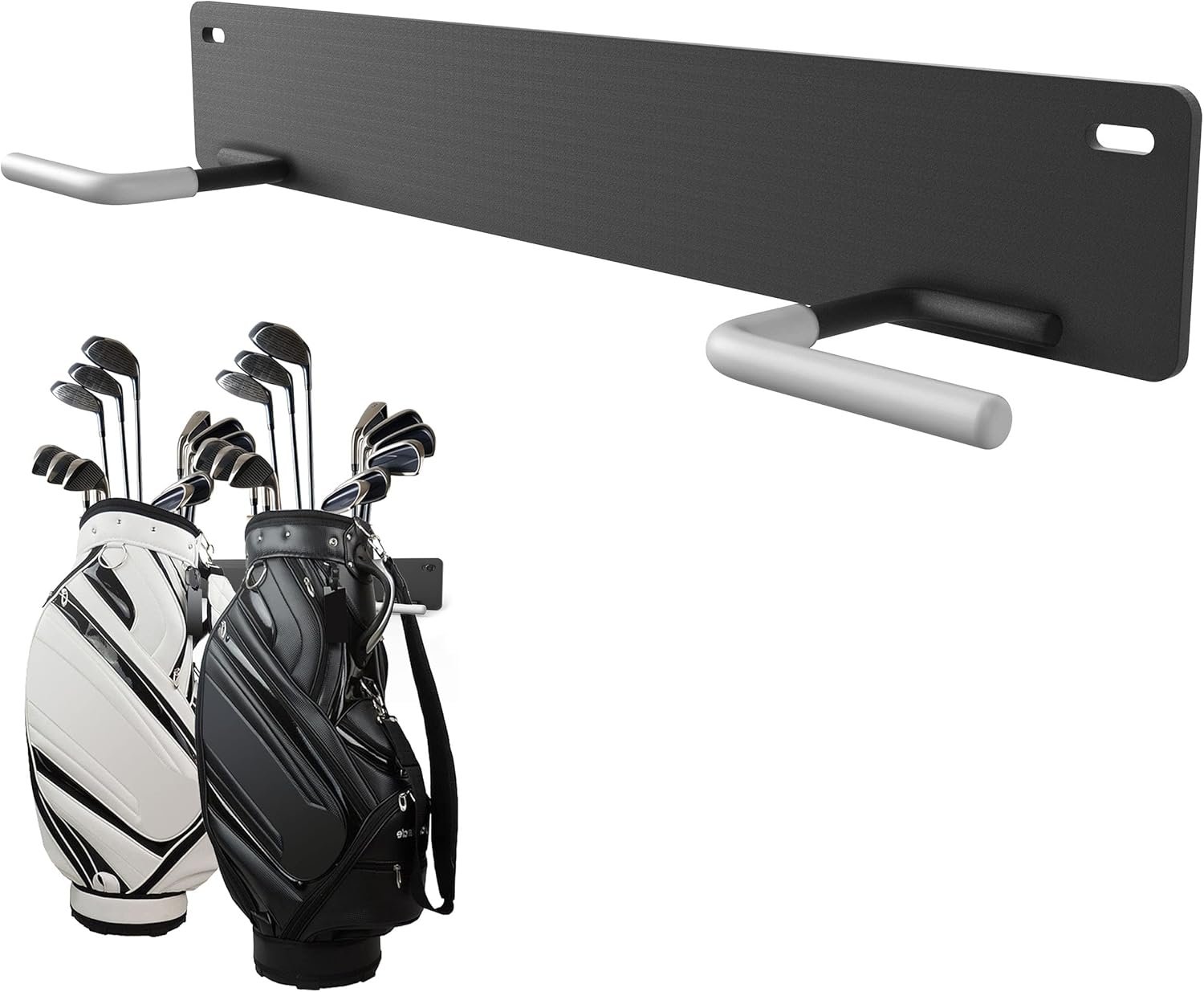 Blat Blat Golf Bag Organizer – Wall Mount Rack for Garage, Expand Storage Space