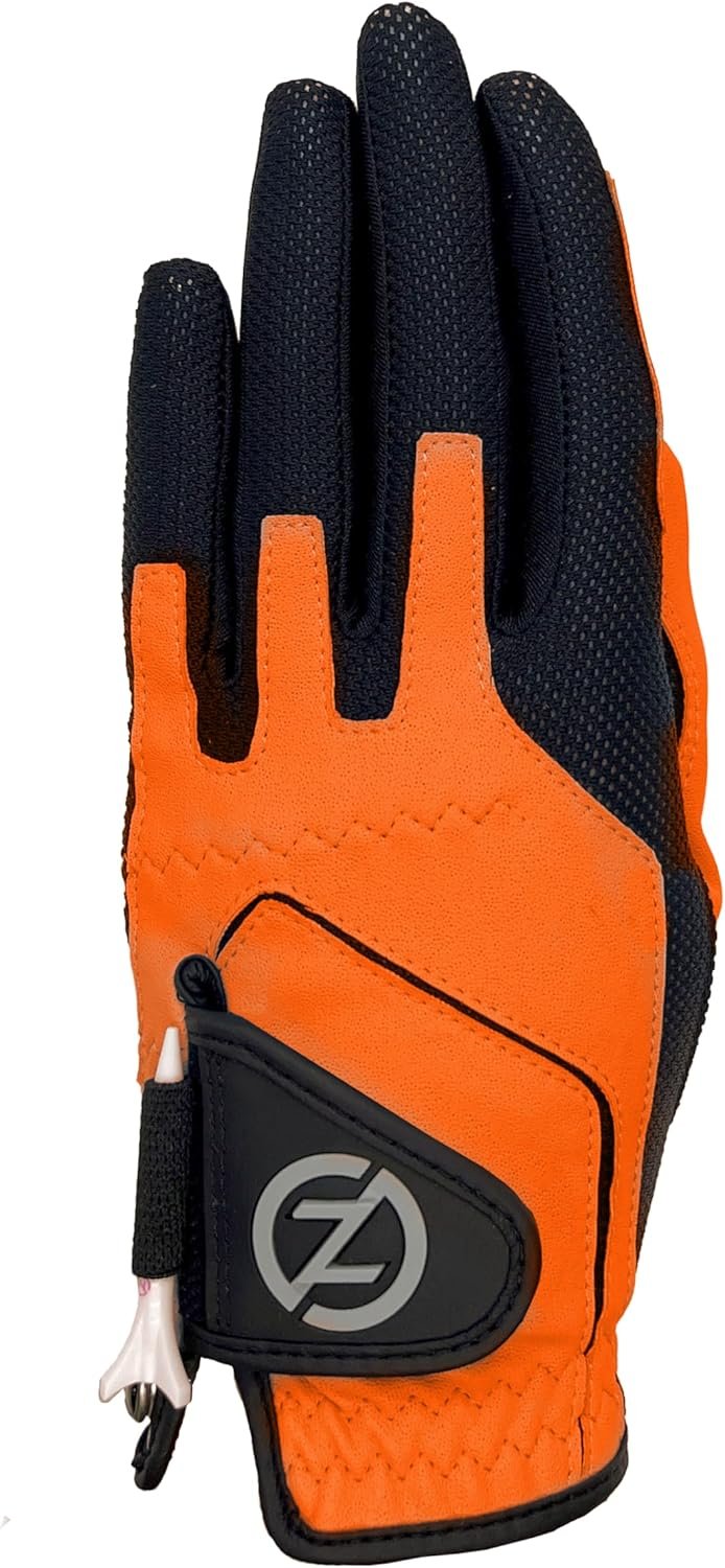 Zero Friction Compression-Fit Synthetic Golf Gloves, Universal Fit