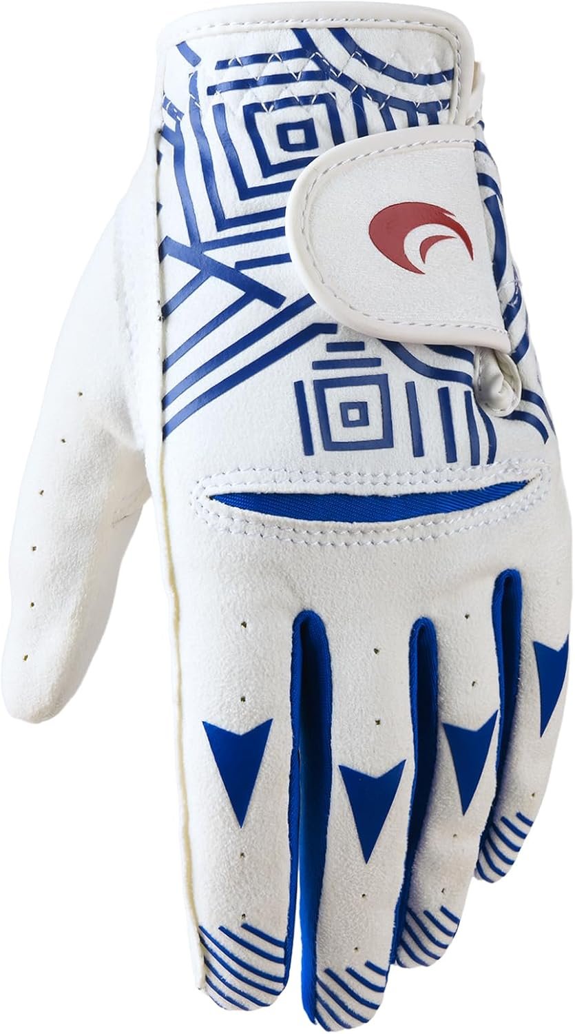 Kids Left Hand Golf Glove Toddlers Right-Handed Youth Golfers Glove Children Breathable Soft for Young Junior Golf Tournaments