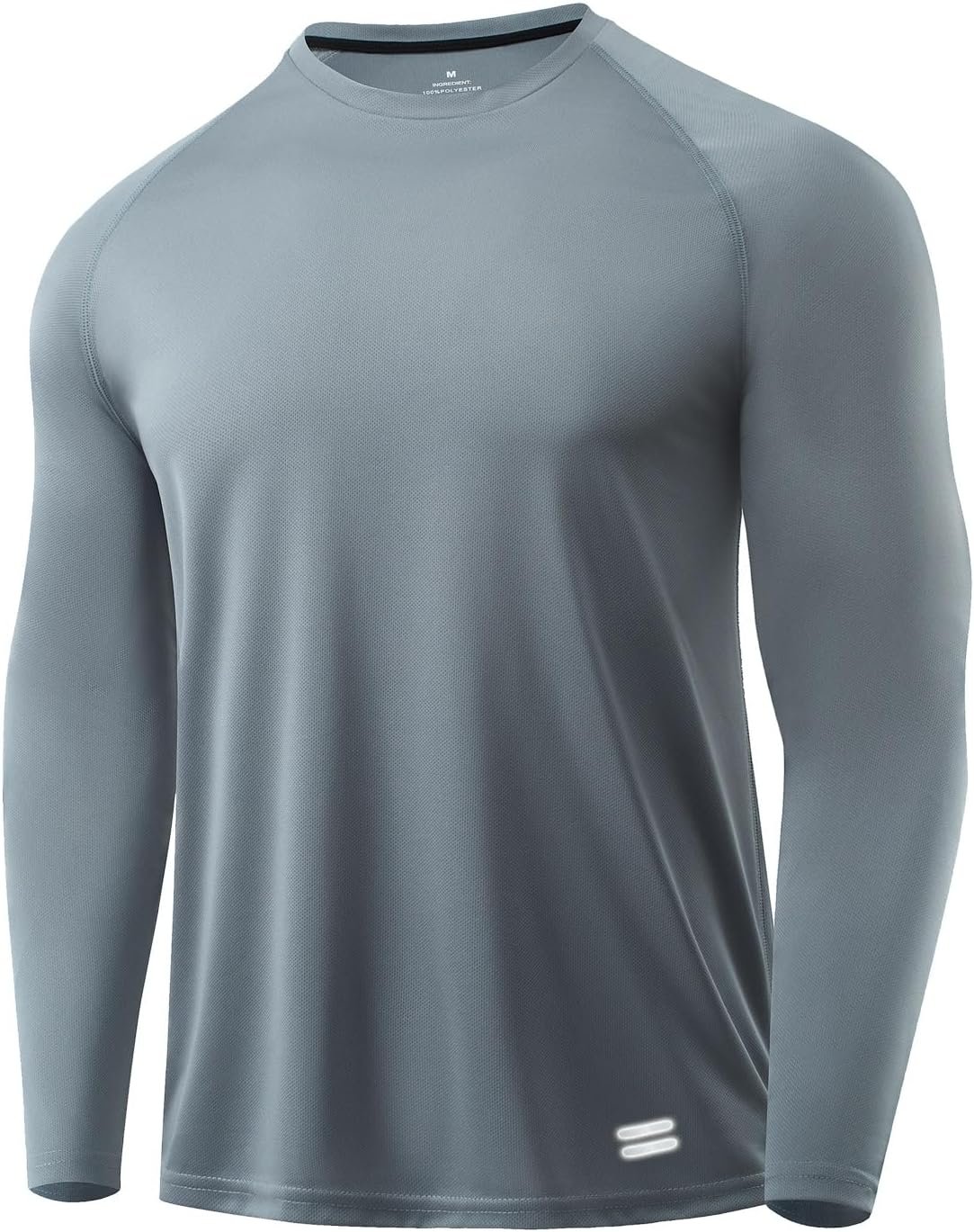 Men’s Long Sleeve Base Layer Shirts Quick Dry Undershirts Workout Hiking Camping Athletic Top