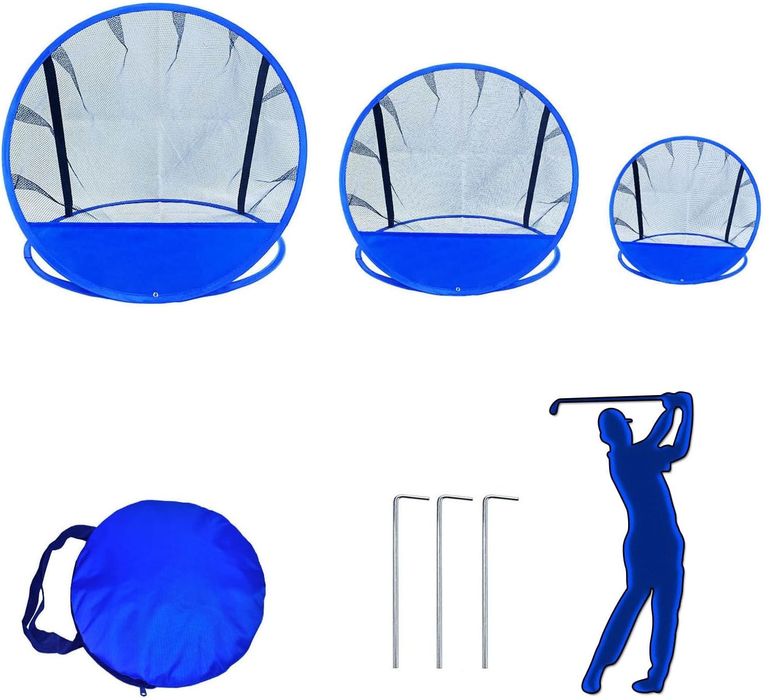 SANTA CASA Golf Chipping Net – Portable Pop-Up Practice Target with Carry Bag, Foldable Net for Indoor Outdoor Backyard Training, Ideal Gift for Men Women & Teen Golfers