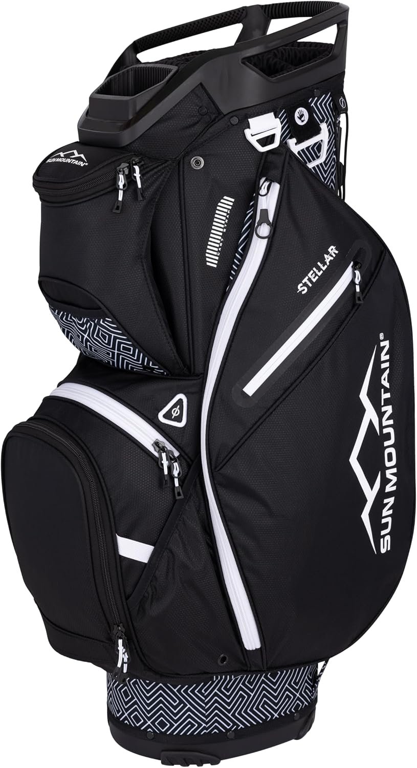 Sun Mountain Women’s Stellar Lightweight Cart Golf Bag, 14-Way Top, 2025 Model