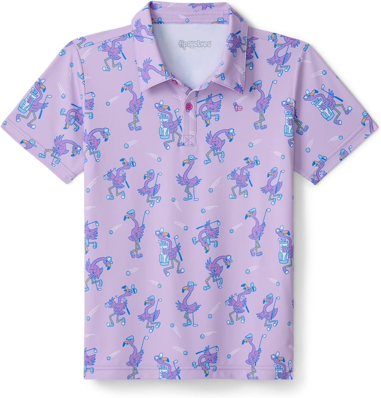 Tipsy Elves Kids and Toddlers Golf Shirts – Athletic Comfort Fit with Quick Dry Material