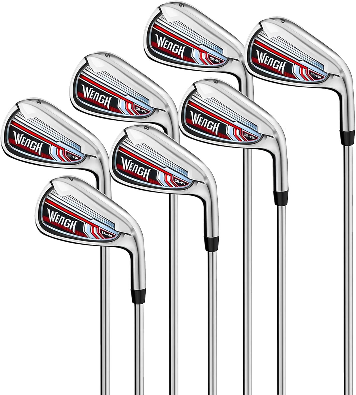 Golf Iron Set 7pcs (4 5 6 7 8 9 PW)– High Performance Golf Irons for Men Right Handed