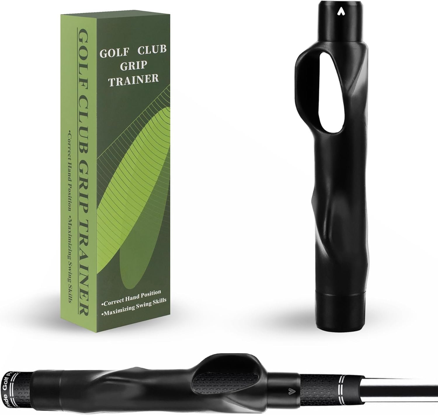 Golf Grip Trainer,Golf Aid Training,Right Handed Golf Grip Trainer,Grip Trainer Golf Club to Help Train Correct Hand Position