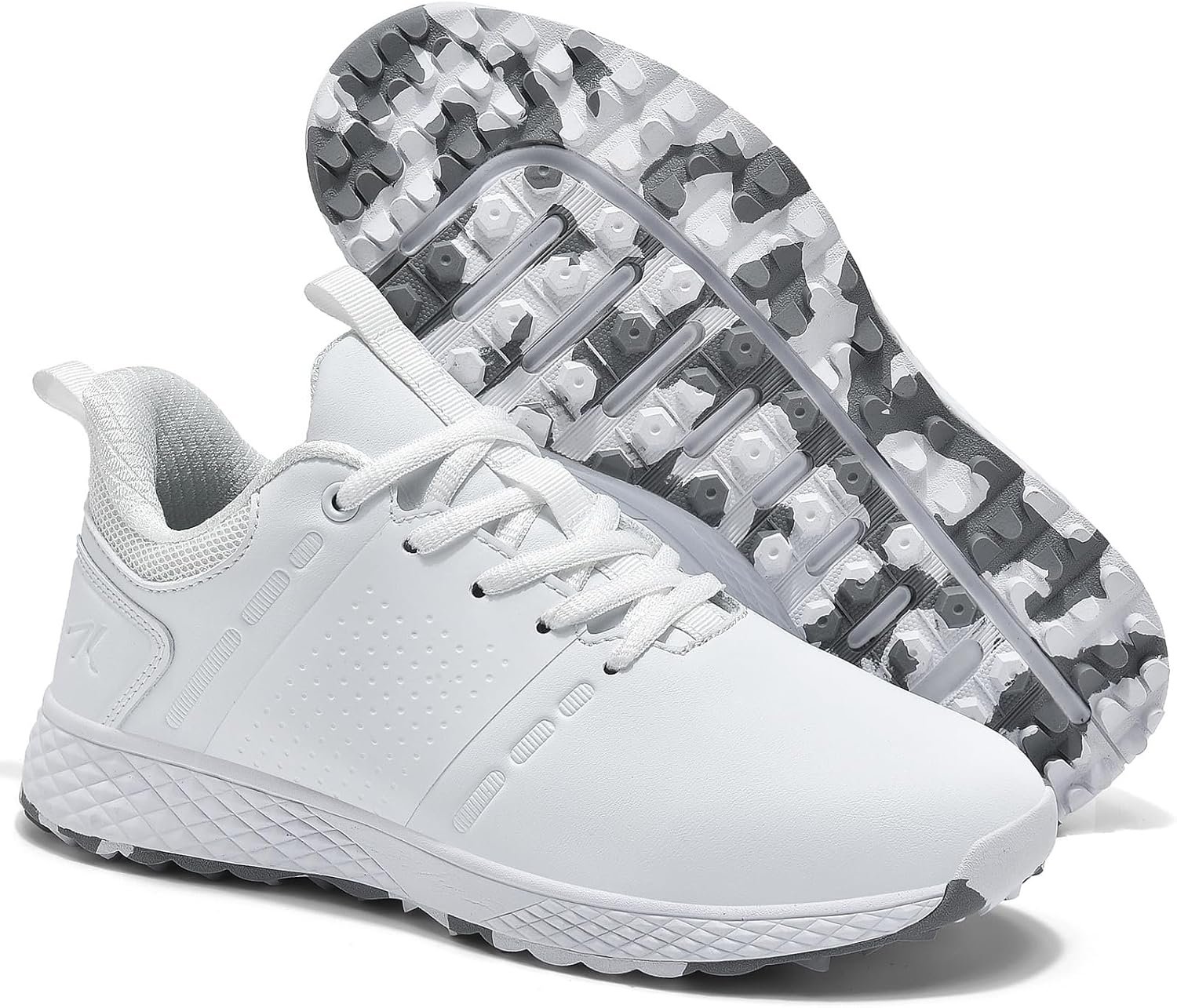 ULTIANT Golf Shoes Women Waterproof Spikeless Ladies Sport Sneakers Walking Shoes Size5.5-10