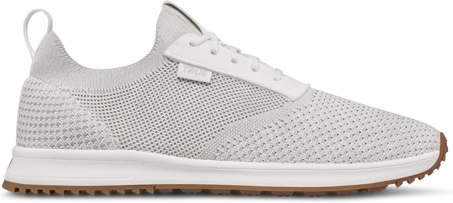 TRUE Linkswear Women’s All Day Knit 2/3/4 Breathable Lightweight Golf Shoe, Flexible Knit Upper, Cushioned Comfort, All-Day Support