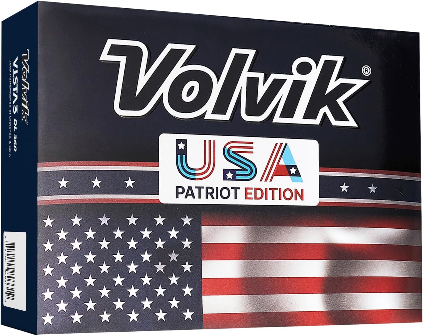 Volvik Vista3 USA Patriot Edition Golf Balls