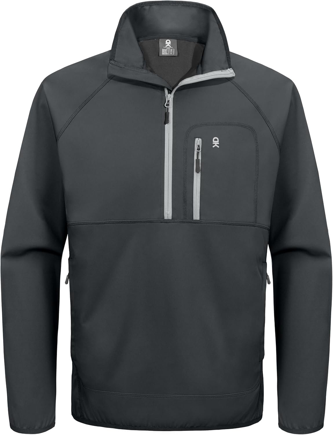 Little Donkey Andy Men’s Golf Pullover 1/4 Zip Sweatshirts Waterproof Windbreak Quarter Zip Golf Jacket with 3 Pockets