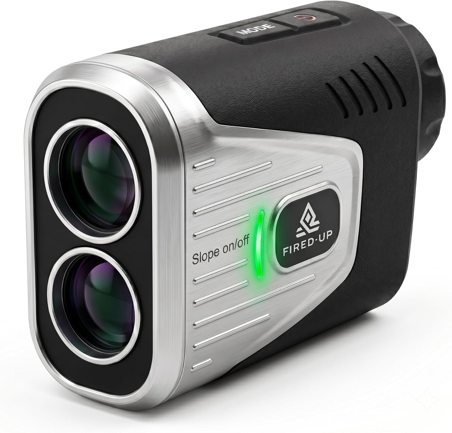 Magnetic Golf Rangefinder with Slope – 1000 Yards Laser Range Finder with Flag Lock Vibration, 6X Magnification, USB-C Rechargeable – No App, No Subscription – Golf Gifts for Men & Women