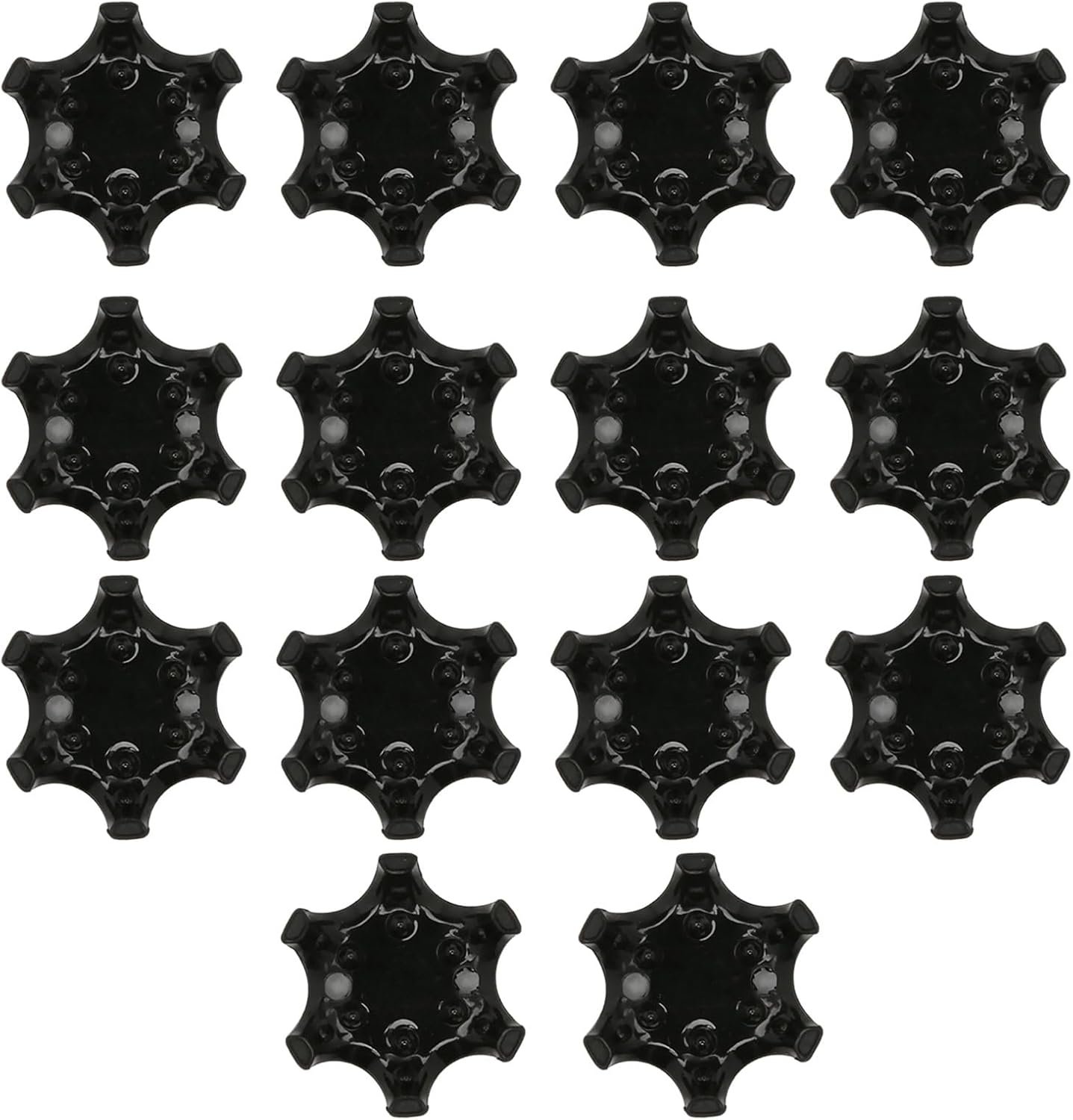 Golf Shoe Spikes,14Pcs Spikes Pin Replacement Turn Fast Twists Shoe Spikes Soft Spikes Fast Twists for Shoes Part