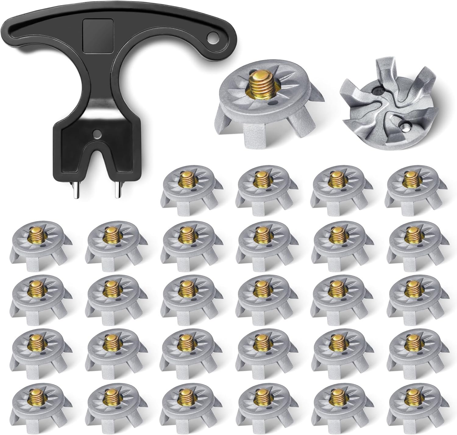 Betus 31 Pcs Golf Shoe Spikes Replacement Kit