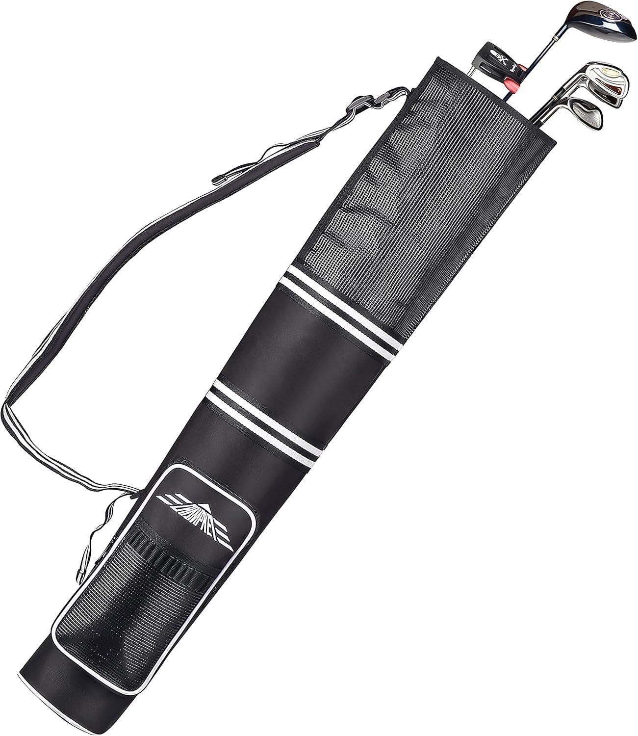 Champkey Professional Golf Sunday Bag (Carry 3-9 Clubs) – 6 Carry Pockets & Adjustable Sling Strap Golf Carry Bag Ideal for Golf Course & Travel