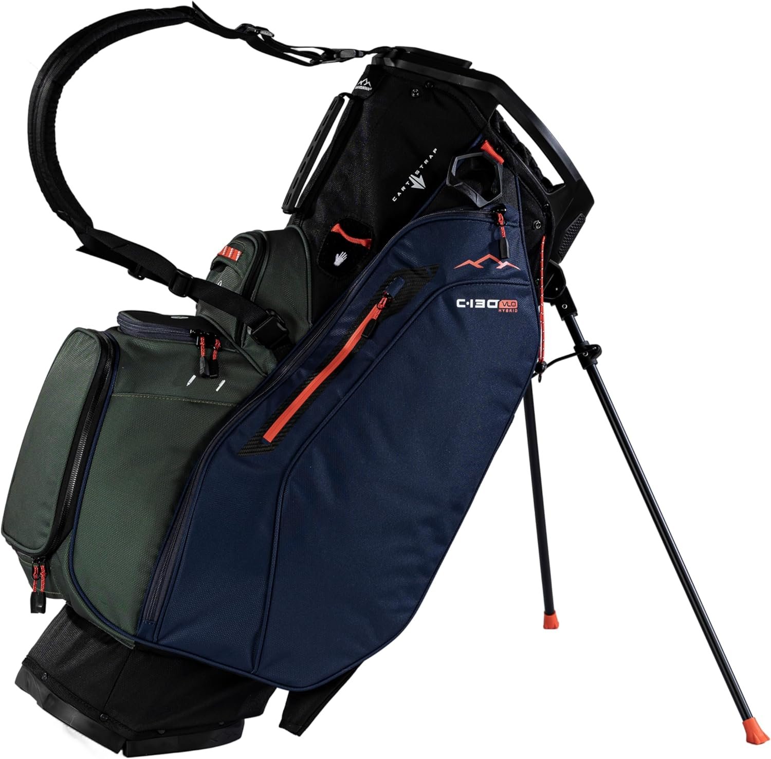 Sun Mountain Men’s C130 Lightweight VLO Hybrid Golf Bag, 15-Way Top, 2026 Model