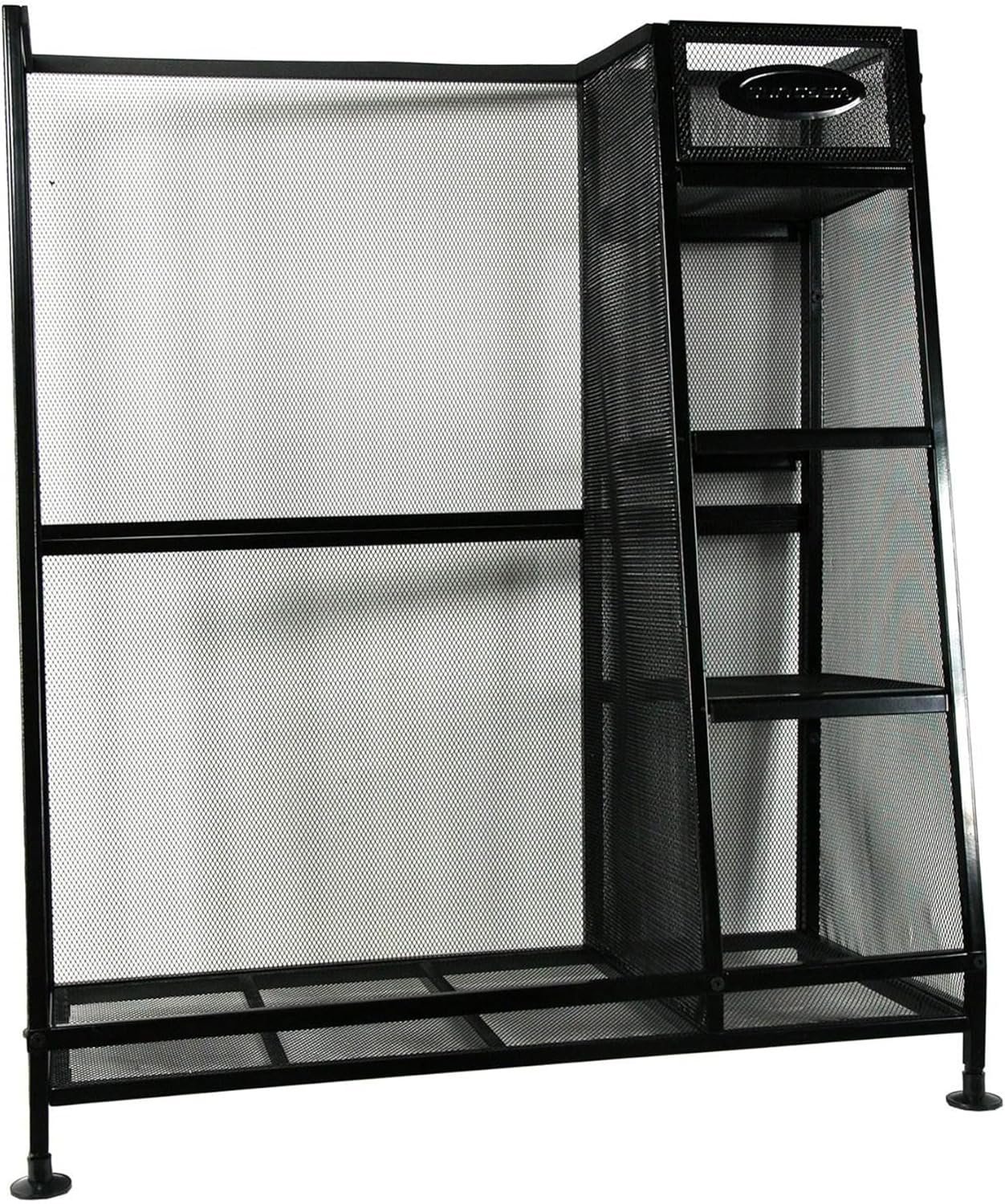 Suncast Golf Bag Garage Organizer Rack – Golf Equipment Organizer Storage – Store Golf Bags, Clubs, and Accessories – Perfect for Garage, Shed, Basement