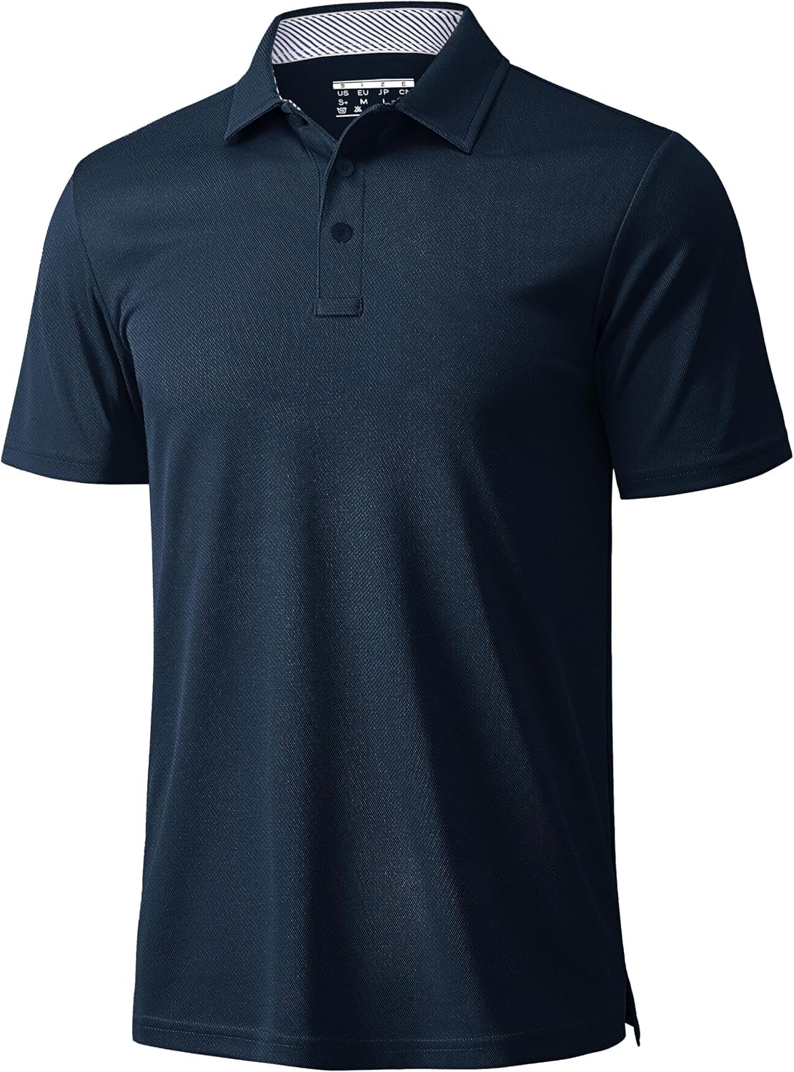 MAGCOMSEN Mens Polo Shirts Short Sleeve Moisture Wicking Performance Collared Shirt Athletic Casual Golf Polos