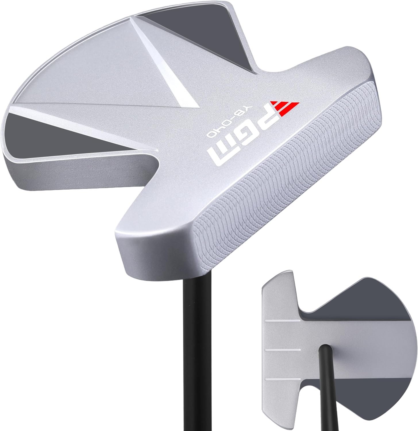 PGM Zero Torque Putter Golf Club for Men and Women Right Handed, High Forgiveness and Low Deviation Face Balanced Square to Square Putter