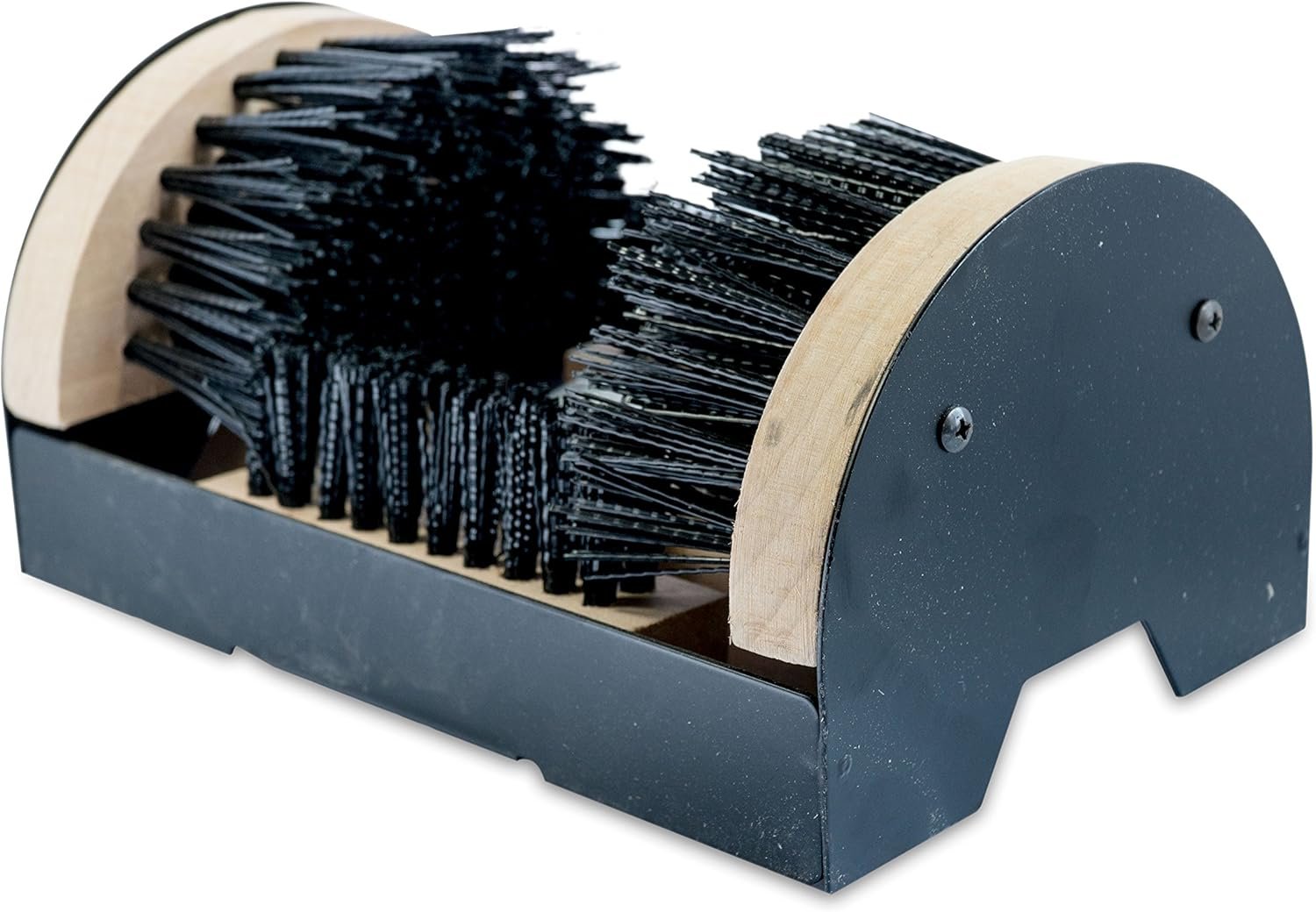 Cadillac Boot Scrubber Cleaner Shoe Brush – Mountable Boot Scrubber Buffer for Boots, Shoes, Sneakers – Indoor/Outdoor Boot Scraper