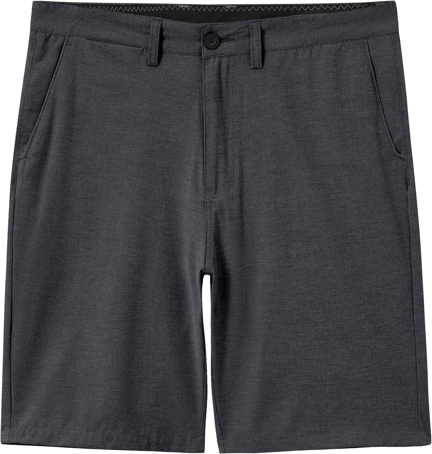 Mens Hybrid Golf Shorts Lightweight Stretch Dress Casual Shorts Quick Dry 9 Inch Inseam with Zip Pockets
