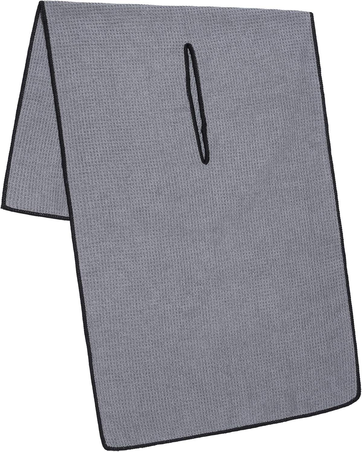 Mile High Life | Pro Tour Caddy Towel | 17″ x 40″ with 8″ Center Slit | Premium Microfiber Waffle Texture