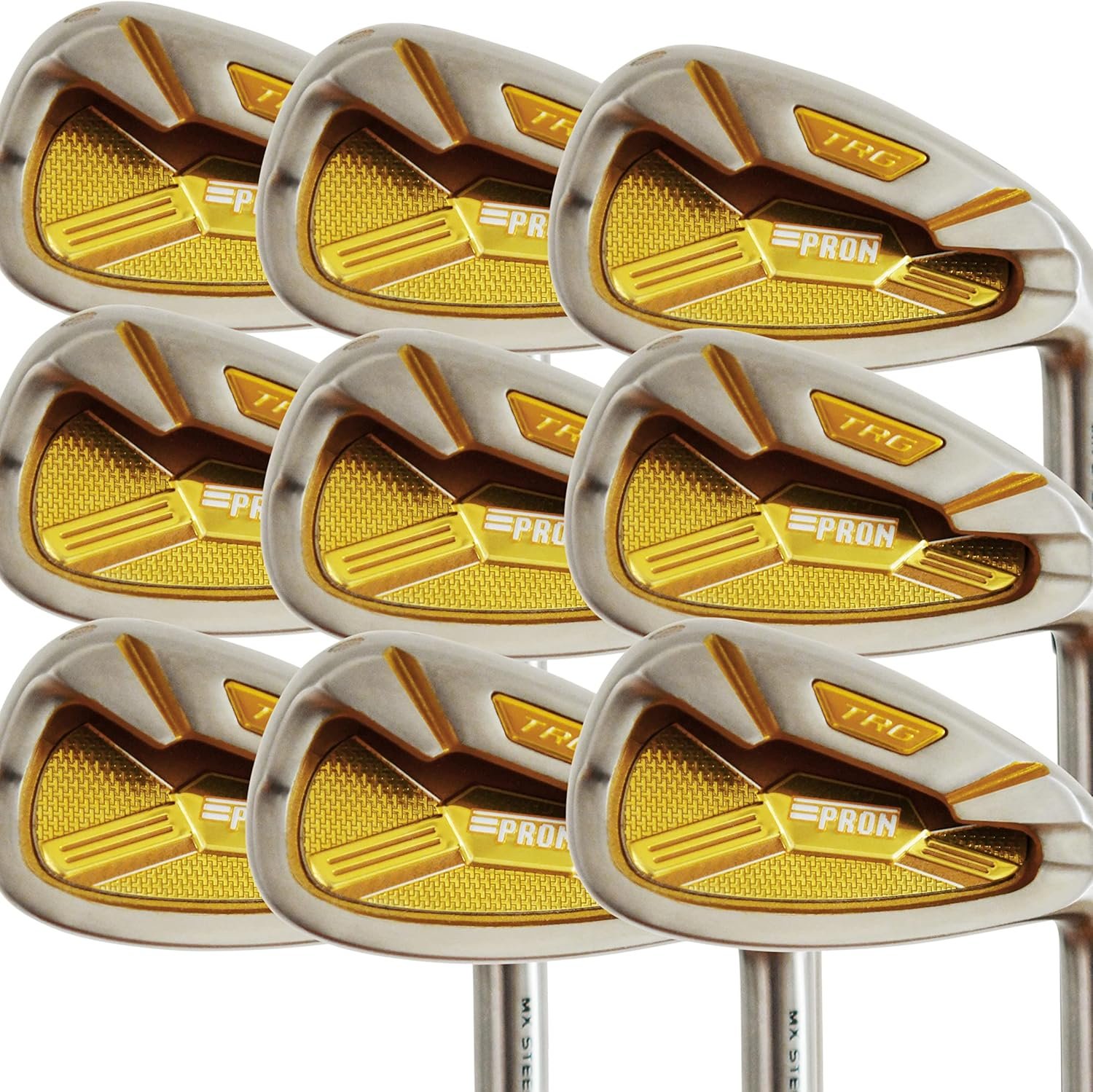 Japan Pron Iron Mens Golf Club Set,Chrome Finish,TRG22 Model,Matrix Stain Steel