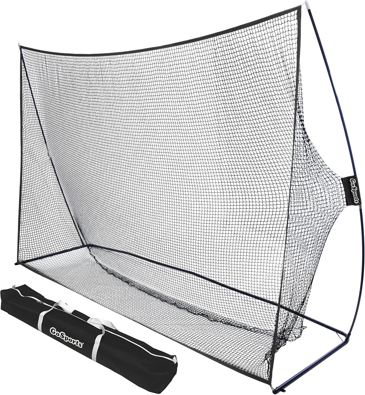 GoSports Golf Practice Hitting Net – Choose Between Huge 10 x 7 ft or 7 x 7 ft Nets – Personal Driving Range for Indoor or Outdoor Use – Designed by Golfers for Golfers