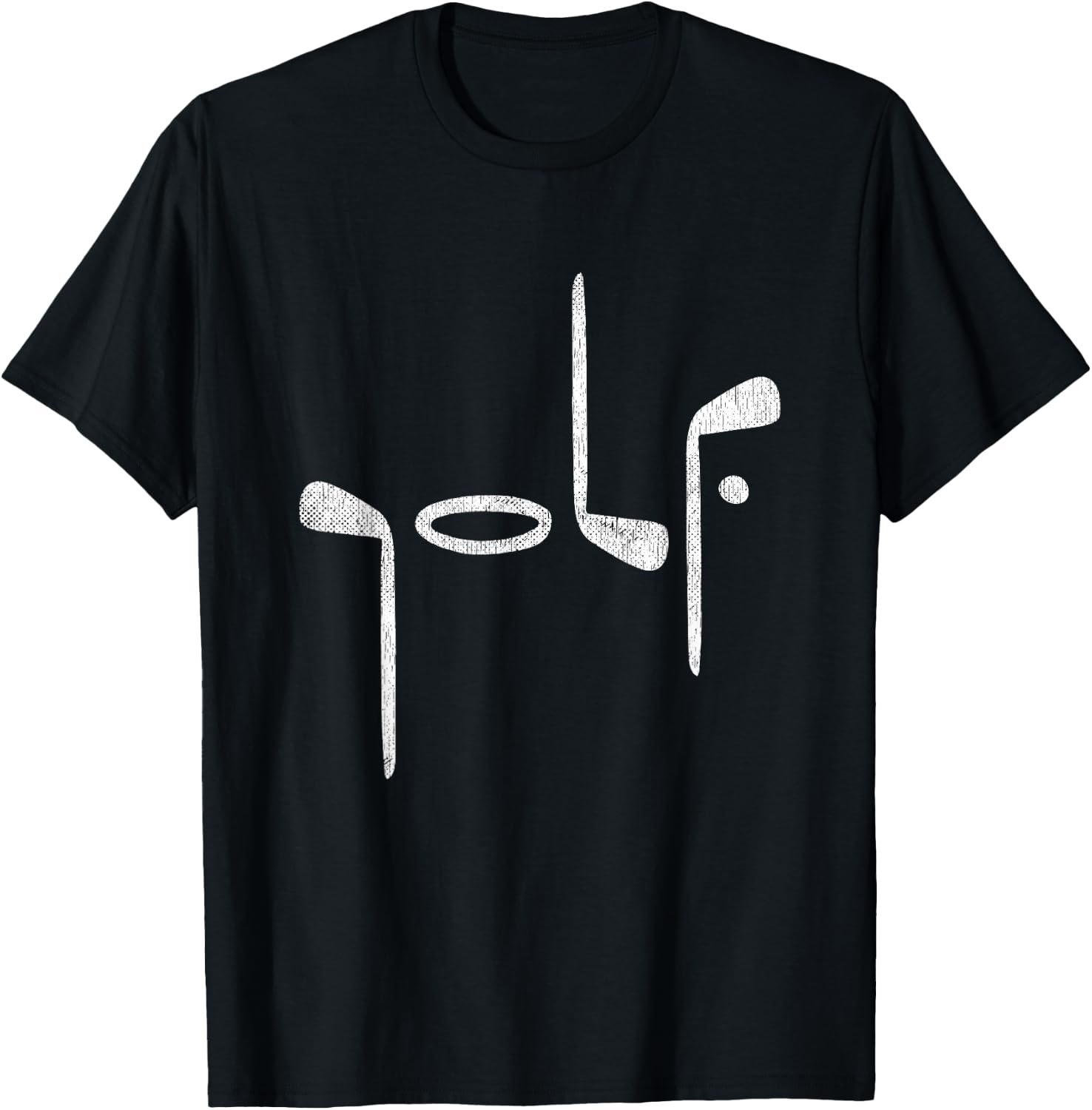 Golf Minimalist Logo Women Golf Fan Men Golfer T-Shirt
