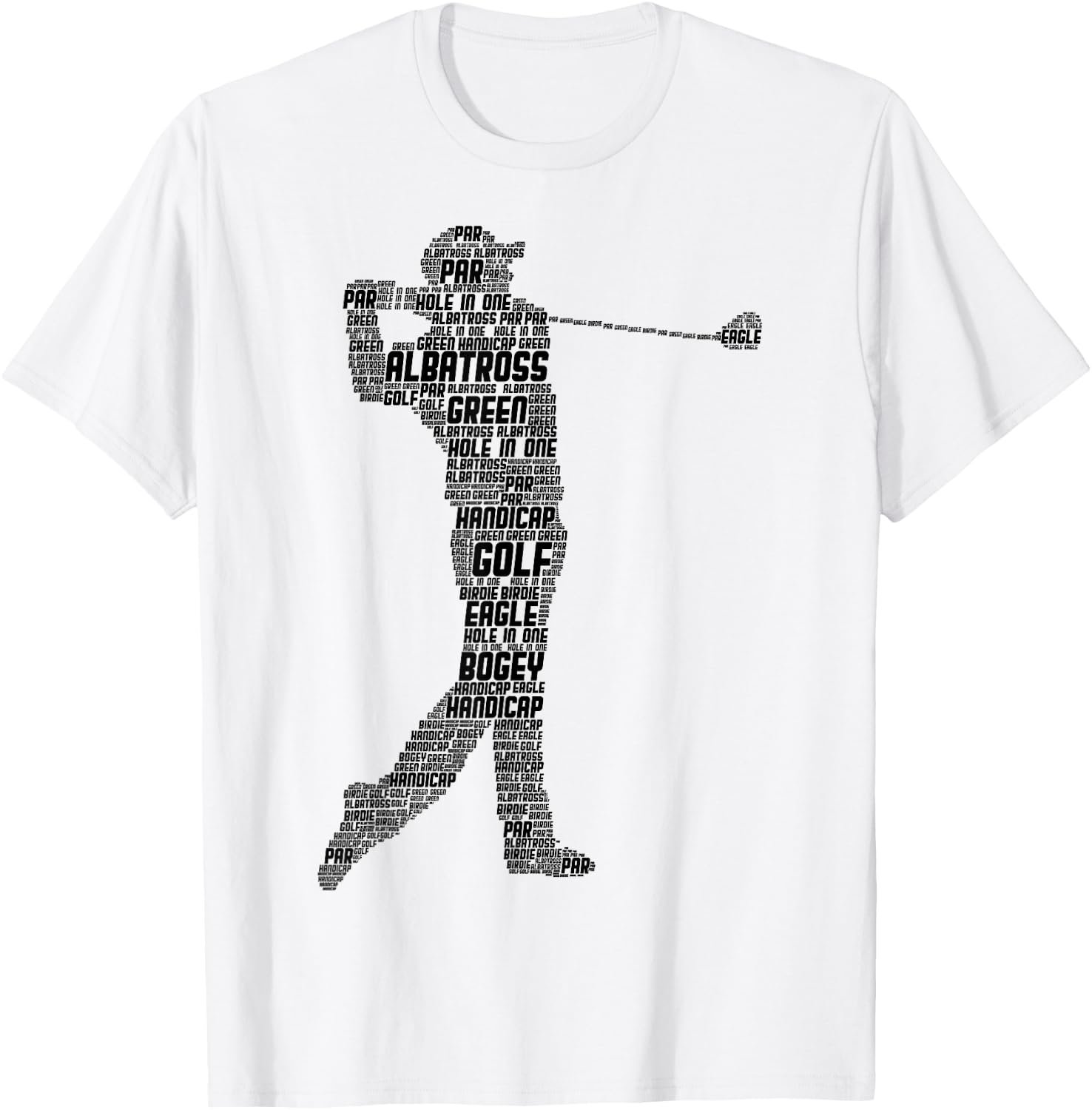 Golf Club Golfer Golfing Men Boys Kids T-Shirt